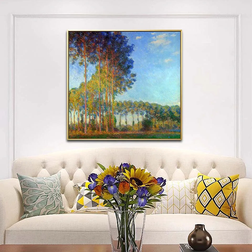Claude Monet Poplars on Epte River - Arkon Shopping 100x105cm