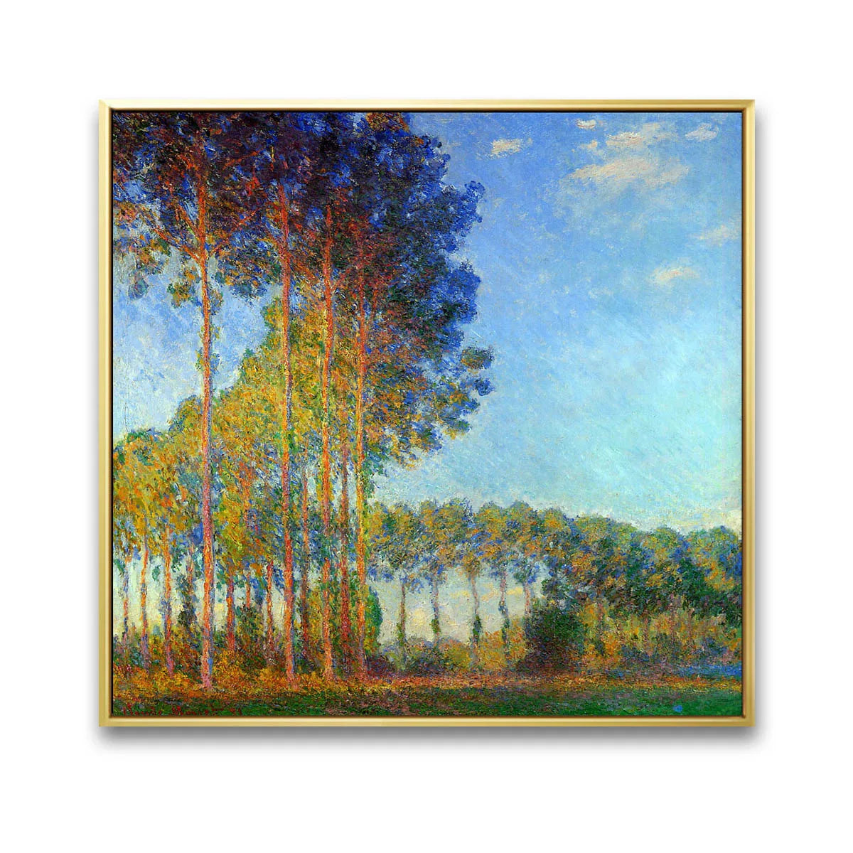 Claude Monet Poplars on Epte River - Arkon Shopping 100x105cm