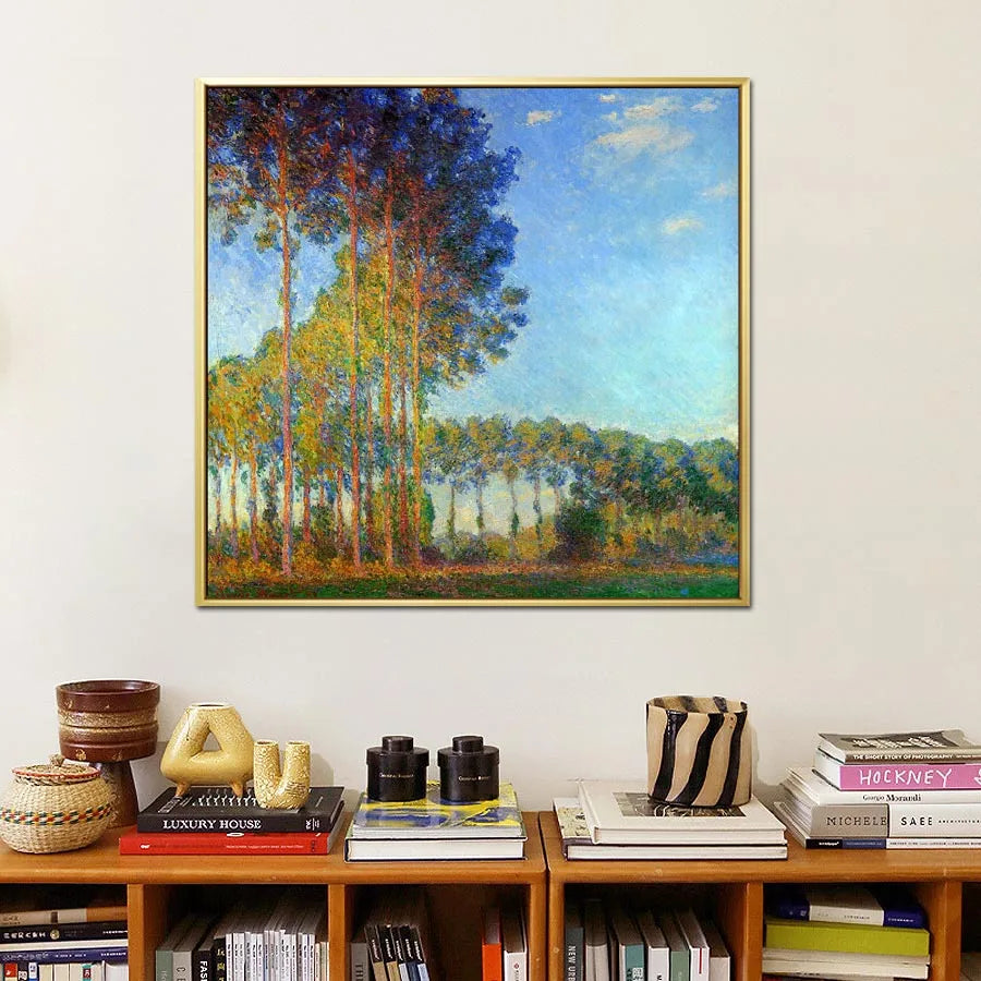 Claude Monet Poplars on Epte River - Arkon Shopping 100x105cm