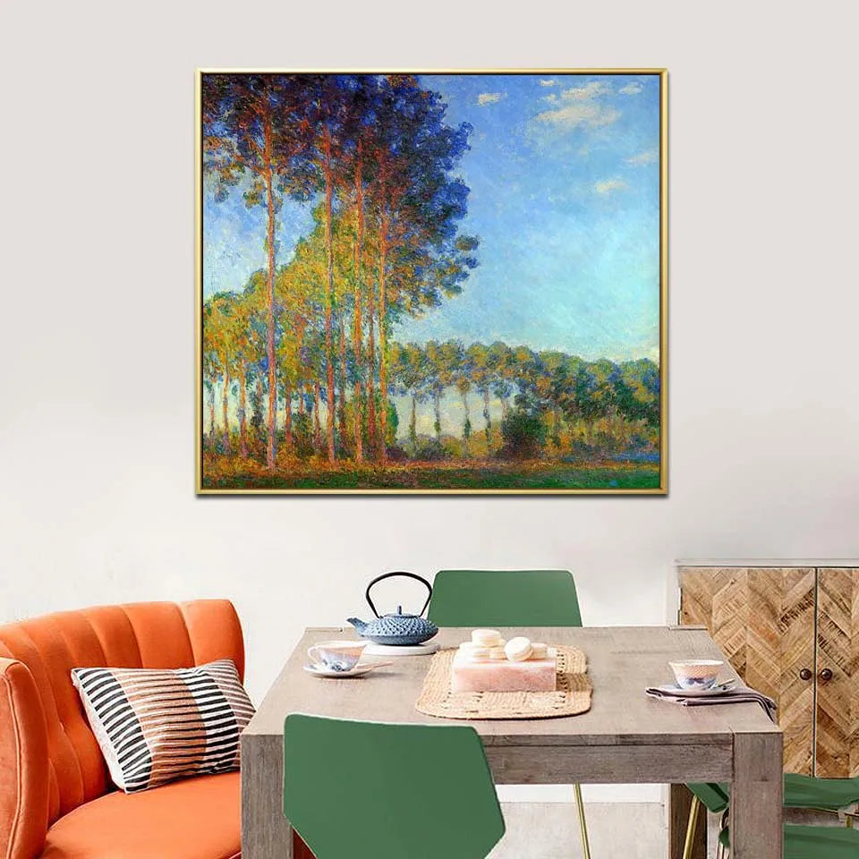 Claude Monet Poplars on Epte River - Arkon Shopping 100x105cm