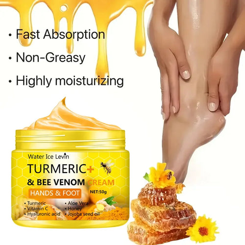 Turmeric Bee Venom Anti-Drying Crack Foot Cream - Arkon Shopping 50g