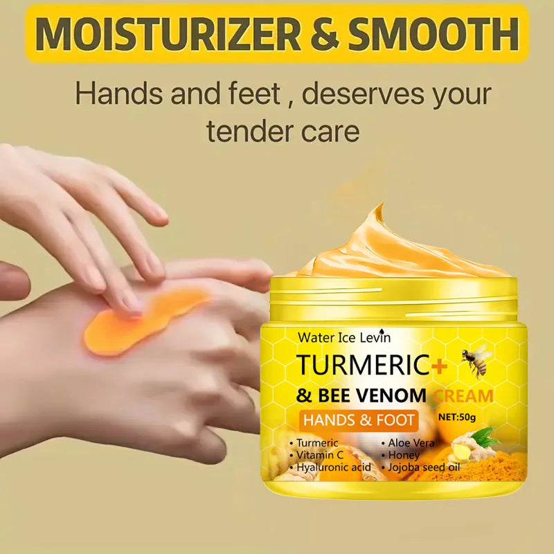 Turmeric Bee Venom Anti-Drying Crack Foot Cream - Arkon Shopping 50g